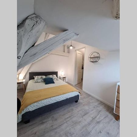 Centre Ville 3 Pieces Envoutant Sous Combles 40M² Joigny Bagian luar foto